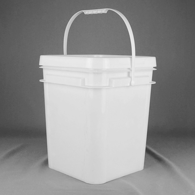 各種産業に適した方形プラスチック容器 1.2 kg