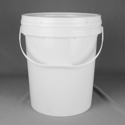 ラテックス塗料色のための熱移動のHDPEの白い円形のプラスチック バレル