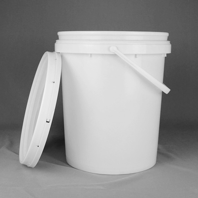 ラテックス塗料色のための熱移動のHDPEの白い円形のプラスチック バレル