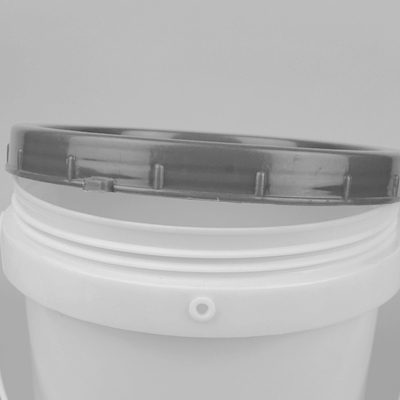 8L 25cmの高さのプラスチックおもちゃはねじふたの注文色とバケツでくむ