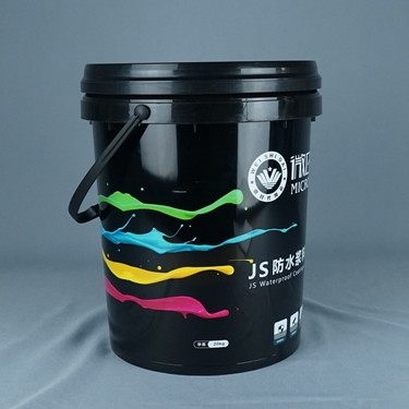 ふたおよびハンドルが付いているプラスチック バケツ20Lのあたりのペンキ