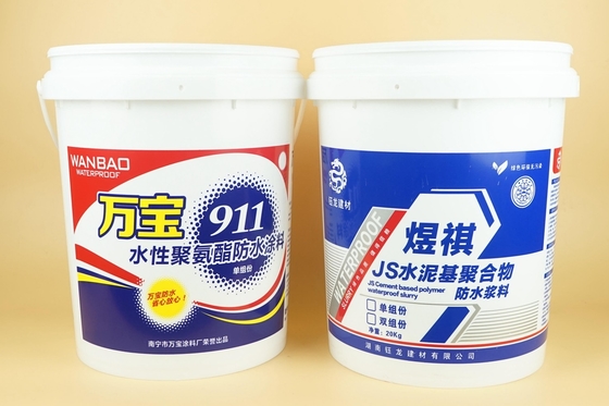 プラスチックの塗装 ボケット 丸く漏れ防止