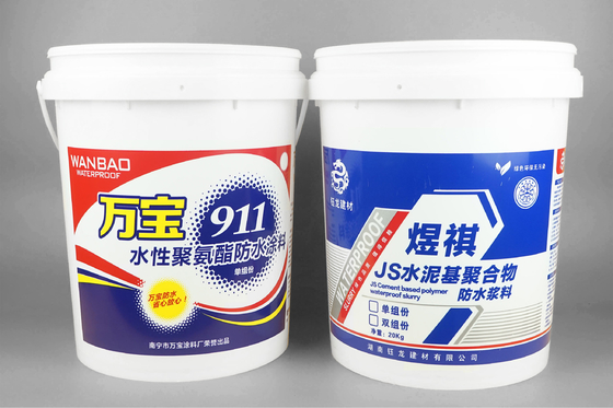 SGSとの20L漏出証拠のプラスチック ペンキのバケツの大容量