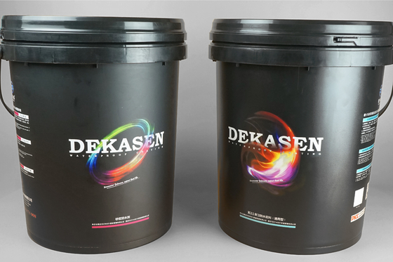 積み重ね可能で黒く白い5ガロンのプラスチック バケツ潤滑油のための20リットル