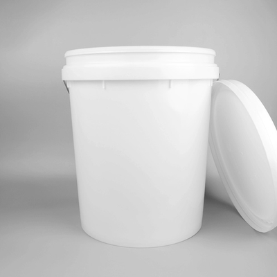 ペンキのための白い円形の空の20リットルのプラスチック ペンキのバケツ